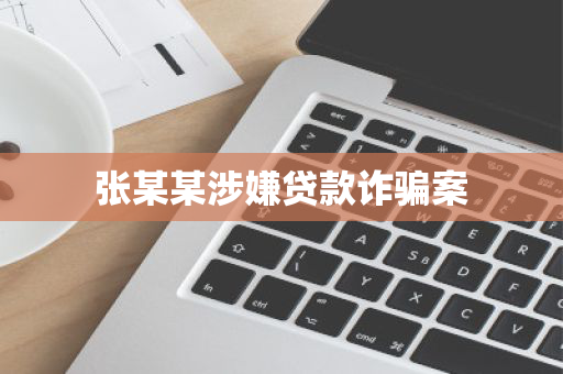 张某某涉嫌贷款诈骗案